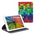 Kožený obal Samsung Galaxy Tab S2 9.7 - Rotate Rainbow 3D