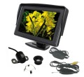 4,3inch LCD displej s bezdrôtovou parkovacou kamerou 170°