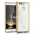 Silikónový obal Huawei P9 - Fee Design - zlatá
