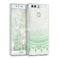 Silikónový obal Huawei P9 - Indy Sun - bielo-mentolová