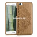 Drevený kryt Huawei P8 Lite - Bambus Sun