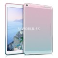 Silikónový obal Huawei MediaPad T1 10 - Duo - ružovo-modrá