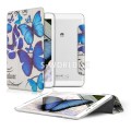Kožený obal Huawei MediaPad T1 8.0 - Slim Butterfly Design