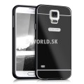 Hliníkový kryt Samsung Galaxy S5 - Bumper - čierna