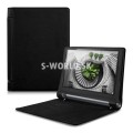Kožený obal Lenovo Yoga Tablet 3 10 (inch) - Stand - čierna