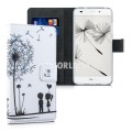 Kožený obal Huawei Honor 7 Lite - Wallet Love Couple
