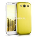 Výmenný kryt Samsung Galaxy S3 - Aluminium - žltá