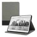Kožený obal Huawei MediaPad M2 10.0 - Flip Duo - šedo-čierna