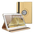 Kožený obal Huawei MediaPad M2 10.0 - Rotate - zlatá