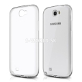 Silikónový obal Samsung Galaxy Note II - Gel - priehľadná