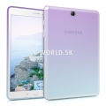 Silikónový obal Samsung Galaxy Tab A 9.7 - Duo - fialovo-modrá