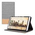Kožený obal Huawei MediaPad M2 8.0 - Flip Duo - sv.šedá