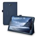 Koženkový obal Samsung Galaxy Tab A 10.1 (2016) - Stand - tmavo-modrá