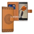 Kožený obal Huawei P9 Lite - Wallet Indy Sun Design 8