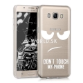 Silikónový obal Samsung Galaxy J5 (2016) - Don´t Touch - biela