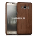 Drevený kryt Samsung Galaxy J5 (2016) - Walnut - hnedá
