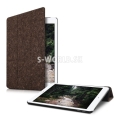 Puzdro pre Apple iPad Air 2 - Smart Korok - tm.hnedá
