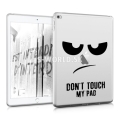 Silikónový obal Apple iPad Air 2 - Don´t Touch - priehľadná