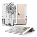 Kožený obal Apple iPad Air 2 - Love Couple - biela