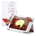 Kožený obal Huawei MediaPad T1 7.0 - Butterfly Design 5