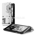 Kožený obal Huawei MediaPad T1 7.0 - Slim Love Couple biela