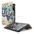 Kožený obal Samsung Galaxy Tab E 9.6 - Butterfly Design