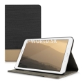 Kožený obal Samsung Galaxy Tab E 9.6 - Flip Duo - antracitová