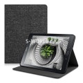 Puzdro pre Samsung Galaxy Tab S2 9.7 - Fabric - tmavo-šedá