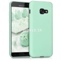 Silikónový obal Samsung Galaxy A3 (2017) - Matt - mentolová