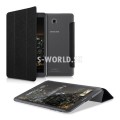 Kožený obal Samsung Galaxy Tab E 9.6 - Ultra Smart - čierna