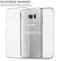 Silikónový obal Samsung Galaxy A3 (2017) - Full Body priehľadná
