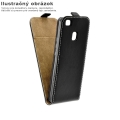 Kožený obal pre Samsung Galaxy A3 (2017) - Flip Flexi Fresh - čierna