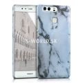 Zadný kryt Huawei P9 - Mramor - biela