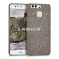 Zadný kryt Huawei P9 - Softcase Fabric - antracitová