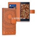 Kožený obal Sony Xperia X Compact - Wallet Indy Sun