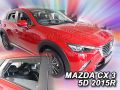 Deflektory Mazda CX-3, od r.2015 (+ZN)