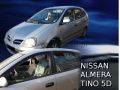 Deflektory Nissan Almera Tino, od r.2000 (+ZN)