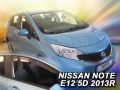 Deflektory Nissan Note E12, od r. 2013