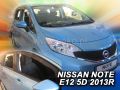 Deflektory Nissan Note E12, od r. 2013 (+ZN)