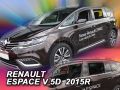 Deflektory Renault Espace, od r.2014 (+ZN)