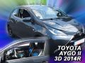 Deflektory Toyota Aygo II 3-dv. od r.2014