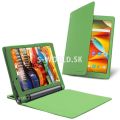 Kožený obal Lenovo Yoga Tablet 3 8inch - Stand - zelená