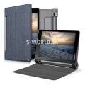 Kožený obal Lenovo Yoga Tablet 3 8inch - Ultra Smart - tmavo-modrá
