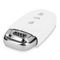 Silikónový obal na autokľúč AUDI Keyless (3-tlačidlový) - biela