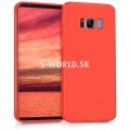 Silikónový obal Samsung Galaxy S8 - TPU Matt - červená
