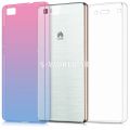 Silikónový obal Huawei P8 Lite - Full Body - ružovo-modrá