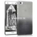 Silikónový obal Huawei P8 Lite - Brushed - antracitová