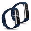 Silikónový remienok Fitbit Alta - sada 2ks (tmavo-modrá)