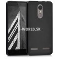 Silikónový obal Lenovo K6 - TPU Matt - čierna