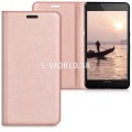 Kožený obal Lenovo P2 - Flip Cover - zlato-ružová